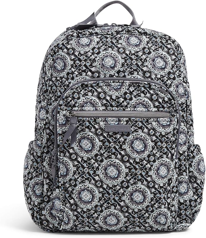 Mochila feminina de algodão campus