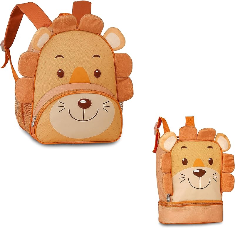 kit Mochila Costas “13” e Lancheira Clio Pets Leão – Clio Style