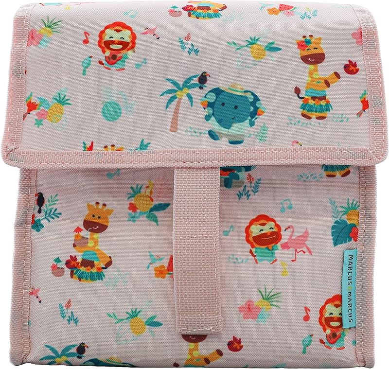 Mochila Dobrável Tropical Rosa