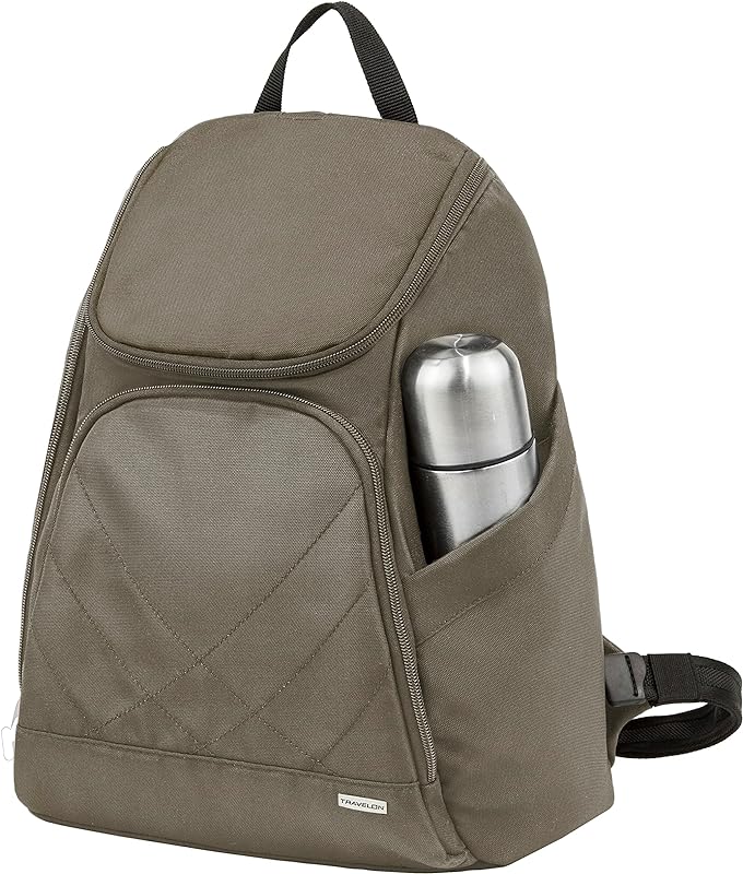Mochila clássica antirroubo, Mochila clássica antirroubo Travelon, Noz-moscada