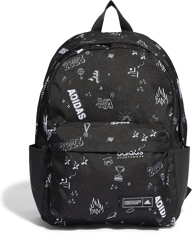 Mochila Adidas Classic Varsity Preta 23 Litros