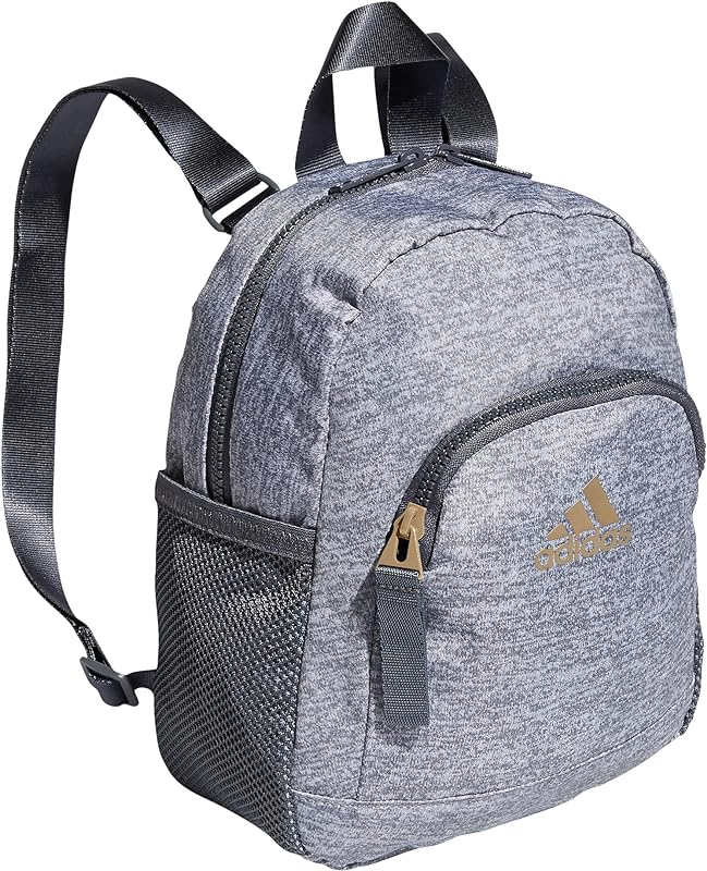 Mini mochila Mini mochila linear pequena bolsa de viagem, adidas, adulto-unissex