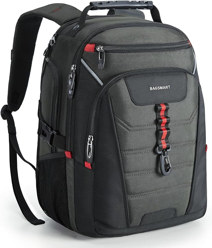 BAGSMART Mochila para laptop masculina e feminina BAGSMART Mochila para laptop masculina e feminina