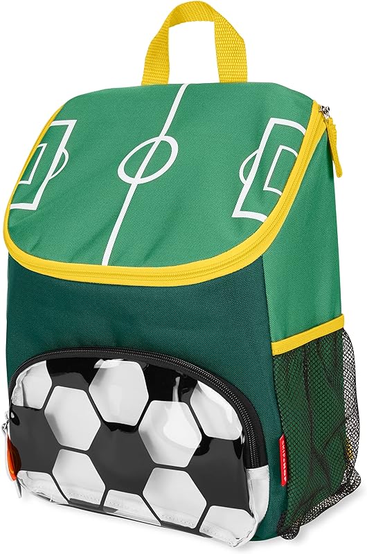 Skip Hop Mochila infantil Sparks, jardim de infância de 3 a 4 anos, futebol