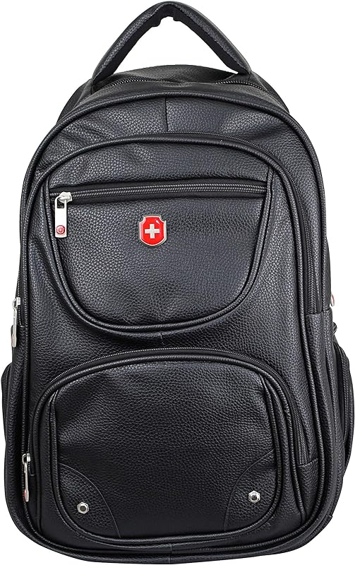Mochila Executiva Pu, Swissland, Unissex, Preto Mochila Executiva Pu, Swissland, Unissex, Preto