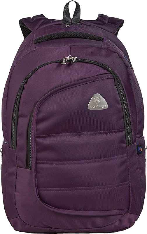 Mochila Executiva Linha Premium Gold World Bags, EPG-5109, Roxa, adulto-unissex
