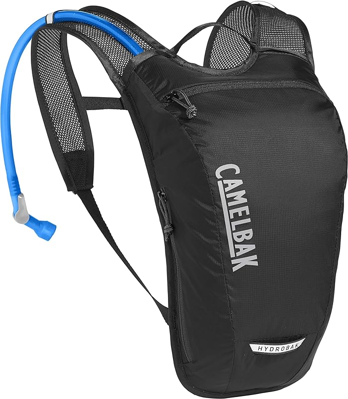 Mochila de hidratação CamelBak Hydrobak Light Bike, 1,4 L, preto/prata